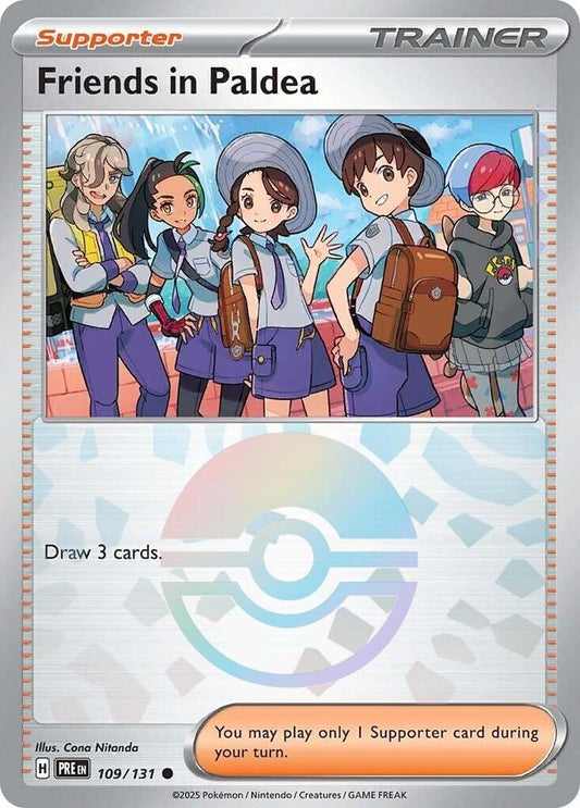 Friends in Paldea - 109/131 (Poke Ball Pattern) - Common