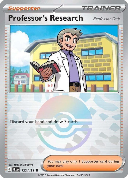 Professor's Research [Professor Oak] (Poke Ball Pattern) - 122/131 - Common