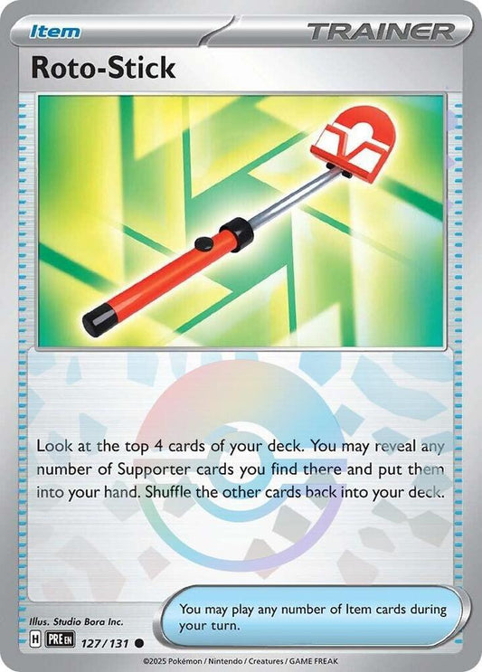 Roto-Stick (Poke Ball Pattern) - 127/131 - Common