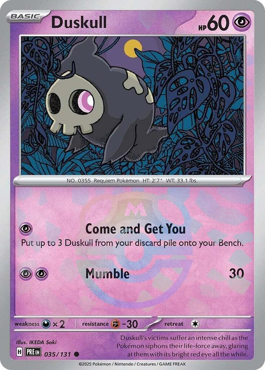 Duskull (Master Ball Pattern) - 035/131 - Common