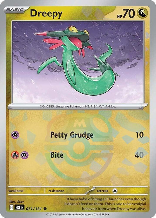Dreepy (Master Ball Pattern) - 071/131 - Common