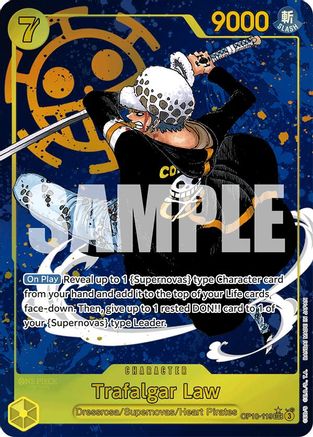 Trafalgar Law (119) (Parallel) (OP10-119) - Royal Blood Foil