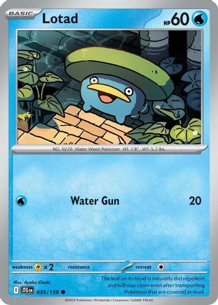 Lotad 035/159  SV09 Journey Together - Common