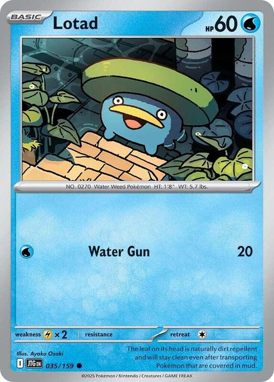 Lotad - 035/159 - Common - Reverse Holofoil