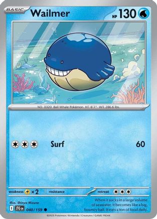 Wailmer 040/159  SV09 Journey Together - Common