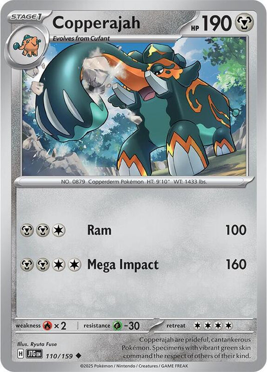 Copperajah - 110/159 - Uncommon - Reverse Holofoil