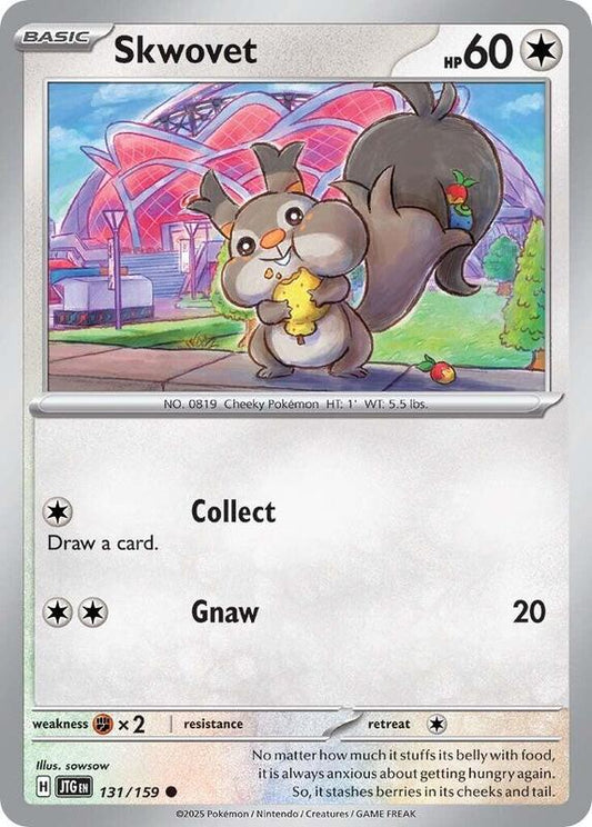 Skwovet - 131/159 - Common - Reverse Holofoil
