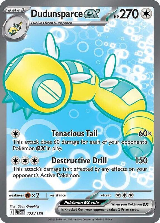 Dudunsparce ex - 178/159 - Ultra Rare