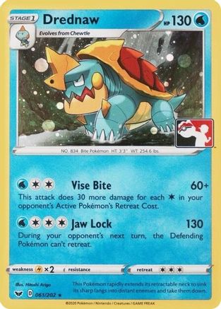 Drednaw 061/202  - Holofoil League & Championship Cards - Promo