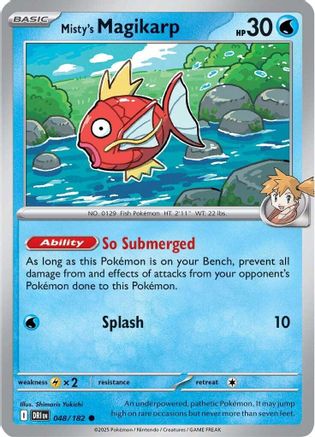 Misty's Magikarp 048/182  SV10 Destined Rivals - Common
