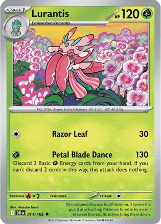 Lurantis 014/182  SV10 Destined Rivals - Uncommon