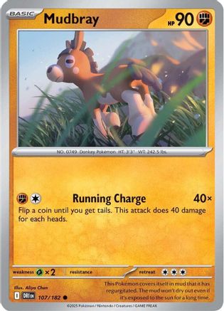 Mudbray 107/182  SV10 Destined Rivals - Common