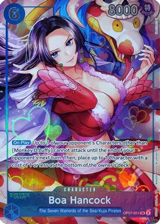 Boa Hancock (Seven Warlords of the Sea Binder Set) (OP07-051) - One Piece Promotion Cards Foil