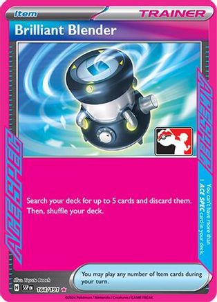Brilliant Blender 164  - Holofoil Prize Pack Series Cards - ACE SPEC Rare