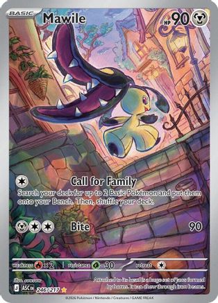 Mawile 246/217  - Holofoil ME Ascended Heroes - Illustration Rare