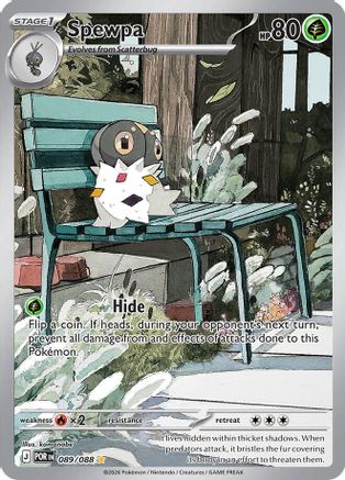 Spewpa 089/088  - Holofoil ME03 Perfect Order - Shiny Rare