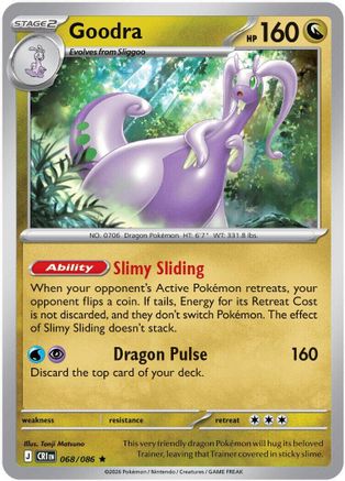 Goodra 068/086  Deck Exclusives - Uncommon