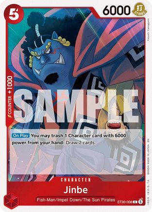 Jinbe (ST30-006) - Starter Deck EX: Luffy & Ace Foil