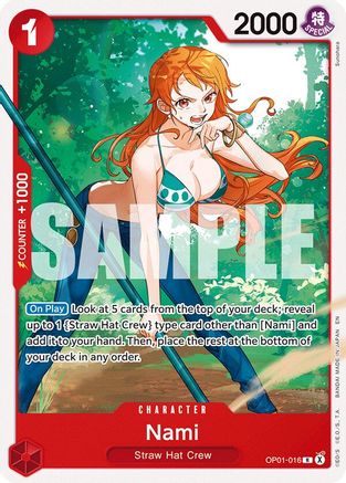 Nami (OP01-016) - Starter Deck 31: RED Monkey.D.Luffy
