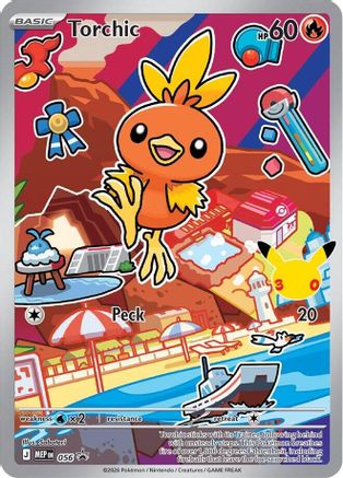 Torchic 056  - Holofoil First Partner Collection 2026 - Promo