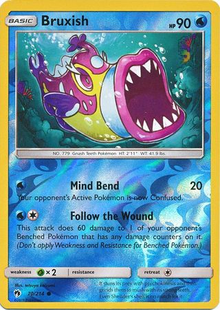 Bruxish - 70/214 - Common - Reverse Holofoil