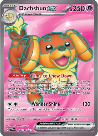 Dachsbun ex - 160/142 - Ultra Rare