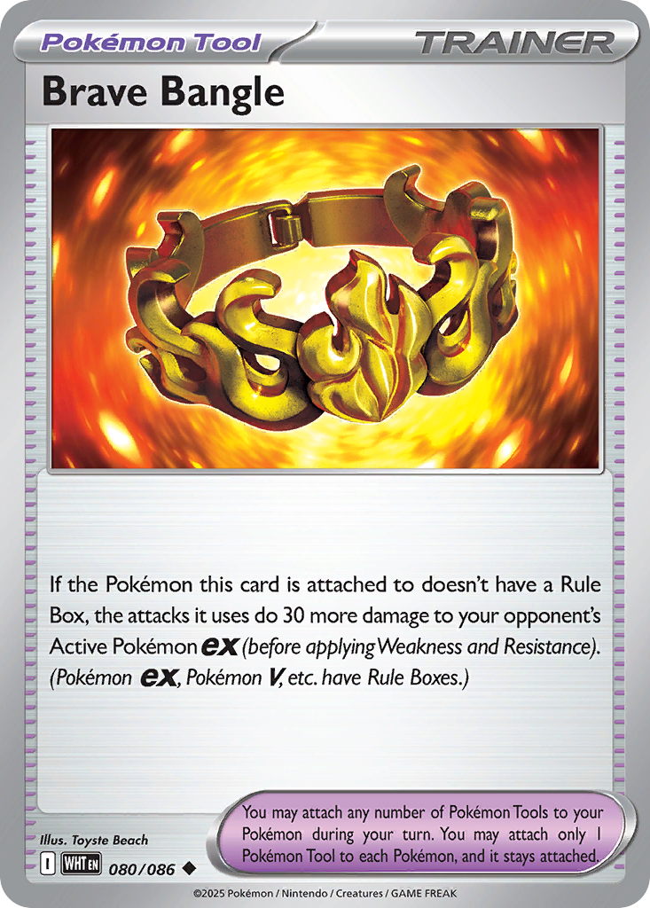 Brave Bangle (Poke Ball Pattern) - 080/086 - Uncommon