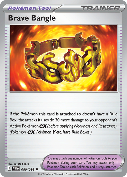 Brave Bangle (Poke Ball Pattern) - 080/086 - Uncommon