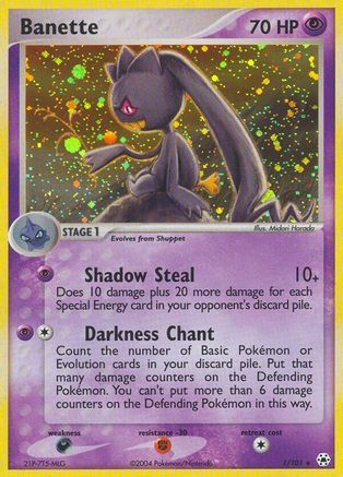 Banette 001  - Holofoil Hidden Legends - Holo Rare