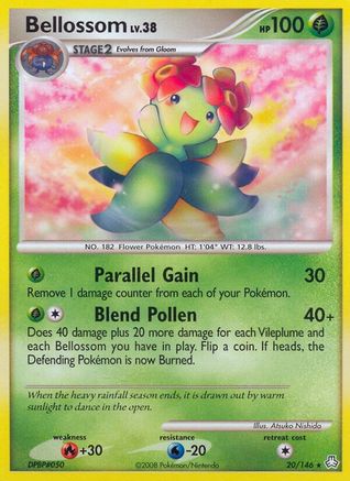 Bellossom 020  Legends Awakened - Rare