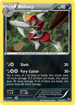 Bisharp (72) 072  Dark Explorers - Rare