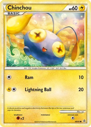 Chinchou 048  Unleashed - Common