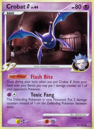 Crobat G 047/127  Platinum - Uncommon