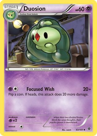 Duosion 043  Plasma Blast - Uncommon