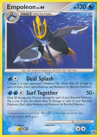 Empoleon 017  Majestic Dawn - Rare