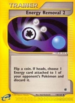 Energy Removal 2 140  - Reverse Holofoil Expedition - Uncommon