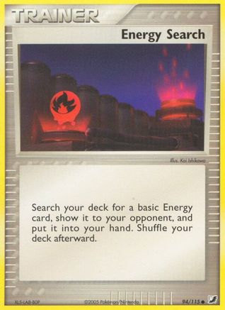 Energy Search 094  - Reverse Holofoil Unseen Forces - Common