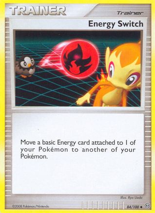 Energy Switch 084/100  - Reverse Holofoil Stormfront - Uncommon