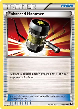 Enhanced Hammer 094  - Reverse Holofoil Dark Explorers - Uncommon