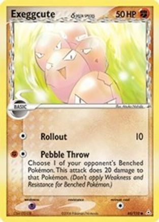 Exeggcute (Delta Species) 065/110  Holon Phantoms - Common