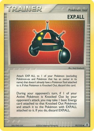 EXP.ALL 091  - Reverse Holofoil FireRed & LeafGreen - Uncommon