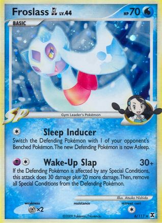 Froslass GL 006  - Reverse Holofoil Rising Rivals - Holo Rare