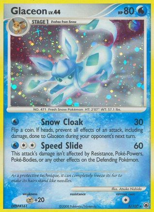 Glaceon (5) 005  - Holofoil Majestic Dawn - Holo Rare
