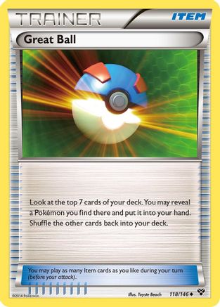 Great Ball 118/146  XY Base Set - Uncommon