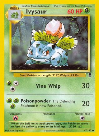 Ivysaur 047/110  Legendary Collection - Uncommon