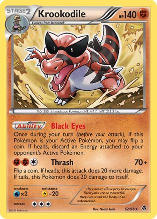 Krookodile 062  Emerging Powers - Rare