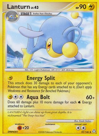 Lanturn (59) 059  Legends Awakened - Uncommon