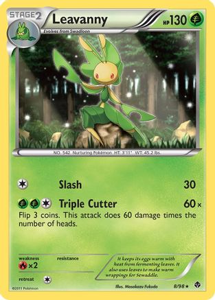 Leavanny (8) 008  Emerging Powers - Rare
