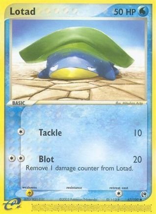 Lotad 067/100  Sandstorm - Common