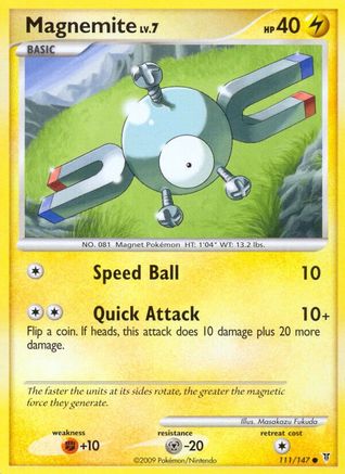 Magnemite 111  Supreme Victors - Common